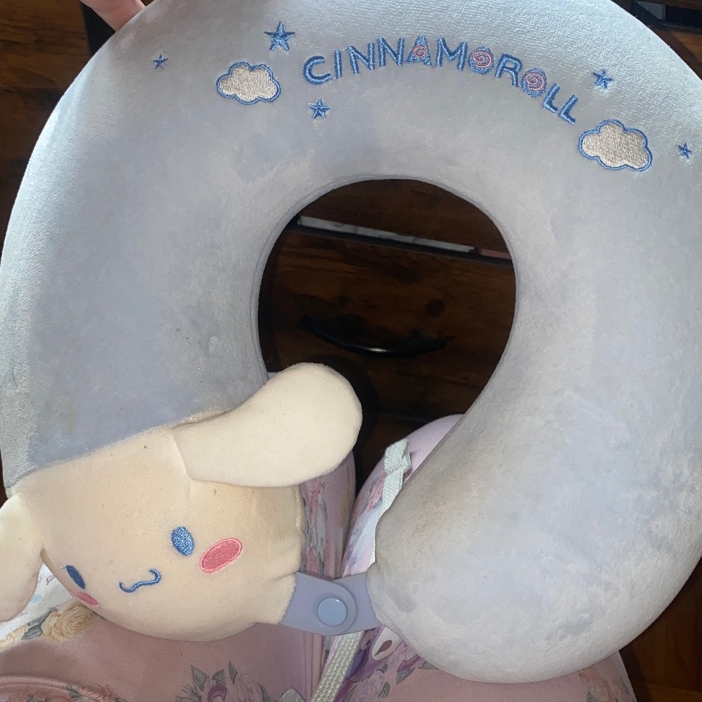 Cinnamon Sanrio Plush Neck Pillow